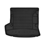 Резиновый коврик в багажник  для Тойота Corolla (седан)(mkX)(E140/E150) 2008-2013 (без доп. грузовой полки)(багажник) Frogum 