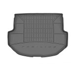 Резиновый коврик в багажник  для Hyundai Santa Fe (mkIII) 2012-2018 (без доп. грузовой полки)(багажник) Frogum