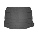 Гумовий килимок в багажник для Seat Leon (5 дв. хетч)(mkIII) 2013-2020 (без дод. вантажної полиці)(багажник) Frogum