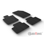 Резиновые коврики Gledring для Volvo V60 (mkII) 2018→ 