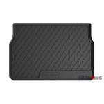 Гумовий килимок в багажник Gledring для Peugeot 208 (5 door) 2012-2019 (trunk)