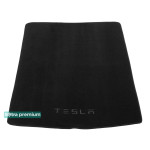 Двошарові килимки Black для Tesla Model S (багажник) 2012 → Sotra Premium 10mm