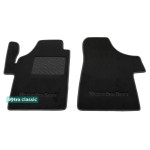 Двухслойные коврики Black для Mercedes-Benz Vito / Viano (W639) (1 ряд) 2003-2014 Sotra Classic 7mm