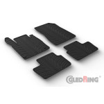 Резиновые коврики Gledring для Nissan Juke (mkII) 2020→
