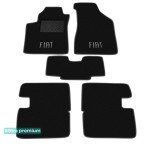 Двухслойные коврики Black для Fiat Bravo (mkII) 2006-2014 Sotra Premium 10mm