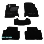 Двухслойные коврики Black для Nissan Qashqai (mkII) 2014→ Sotra Premium 10mm