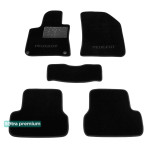 Двухслойные коврики Black для Peugeot 308 (mkII) 2013→ Sotra Premium 10mm