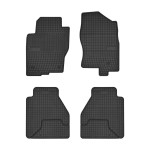 Резиновые коврики Nissan Navara (D40)(mkII) 2010-2015 Frogum 