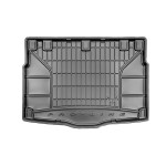 Резиновый коврик Hyundai i30 (5дв. хетчбек)(mkII) 2012-2015 (без доп. грузовой полкой)(багажник) Frogum