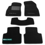 Двошарові килимки Opel Insigna (mkI) 2008-2012 - Classic 7mm Black Sotra