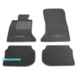 Двошарові килимки BMW 5-series (F10; F11) 2010-2016 - Premium 10mm Grey Sotra