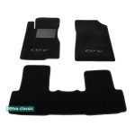 Двошарові килимки Honda CR-V (mkIV) 2012-2014 - Classic 7mm Black Sotra