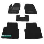Двошарові килимки Ford Tourneo Connect (SWB) (mkII) 2014 → Classic 7mm Black Sotra