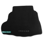 Коврик в багажник Jaguar XF (mkII)(Technology Package) 2015> - текстиль Classic 7mm Black Sotra 