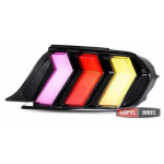 Ford Mustang GT 2015+ ліхтарі білі RGB Euro 2023 look стиль CP - 2015