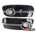 Audi Q5 2012+ решетки бампера хром - 2012