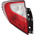 Фонарь задний Toyota C-HR 16-20 Wagon лів. (без ламп) (W5W/WY21W/LED) (зовнішній) - DEPO