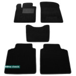 Двошарові килимки для Тойота Avalon (XX30) (mkII) 2004-2012 - Classic 7mm Black Sotra