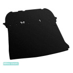 Коврик в багажник Citroen Berlingo (mkI)(сложенный 2й ряд) 1996-2010 - текстиль Classic 7mm Black Sotra