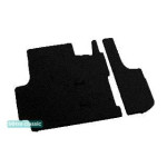Килимок в багажник для Тойота HiAce (12 seats) (H200) (mkV) 2006 → - текстиль Classic 7mm Black Sotra