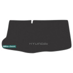 Коврик в багажник Hyundai i10 (PA)(mkI) 2008-2014 - текстиль Classic 7mm Grey Sotra