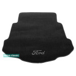 Килимок в багажник Ford Mondeo (седан) (mkIII) 2012-2014 - текстиль Classic 7mm Black Sotra
