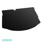 Двошарові килимки в багажник для Citroen C3 (5-дв. Хетчбек) (mkII) 2009-2016 Black Sotra Classic 7mm