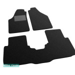 Двошарові килимки Fiat Idea (mkI) 2004-2012 - Classic 7mm Black Sotra