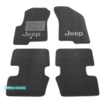 Двошарові килимки Jeep Compass (MK49) 2011-2016 - Classic 7mm Grey Sotra