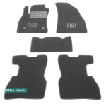 Двошарові килимки Fiat Doblo (1-2 ряд) (mkII) 2010 → - Classic 7mm Grey Sotra