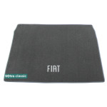 Килимок в багажник Fiat Doblo (mkII) 2010 → - текстиль Classic 7mm Grey Sotra