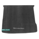 Килимок в багажник Mercedes-Benz GLE-Class / M-Class (W166) 2012 → - текстиль Classic 7mm Grey Sotra