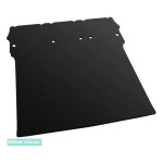 Килимок в багажник Citroen Berlingo (mkII) (складений 2й ряд) 2008-2018 - текстиль Classic 7mm Black Sotra