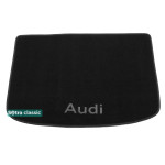 Килимок в багажник Audi A1 Sportback (8X) 2012 → - текстиль Classic 7mm Black Sotra