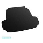Килимок в багажник Peugeot 408 2010 → - текстиль Classic 7mm Black Sotra