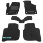Двухслойные коврики Seat Toledo (mkIV) 2012-2018 - Classic 7mm Grey Sotra