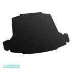 Килимок в багажник Skoda Rapid (ліфтбек) 2013 → - текстиль Classic 7mm Black Sotra