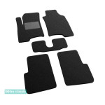 Двошарові килимки Fiat Panda (mkIII) 2011 → - Classic 7mm Black Sotra