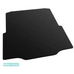 Килимок в багажник Skoda Superb (седан) (B6) (mkII) 2013-2015 - текстиль Classic 7mm Black Sotra