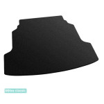 Килимок в багажник Renault Latitude 2010 → - текстиль Classic 7mm Black Sotra