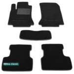 Двошарові килимки Mercedes-Benz A / B-Classs (W176; W246) 2012 → - Classic 7mm Black Sotra