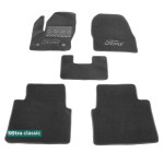 Двошарові килимки Ford Tourneo Connect (SWB) (mkII) 2014 → - Classic 7mm Grey Sotra