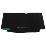 Коврик в багажник Hyundai i10 (IA/BA)(mkII) 2013→ - текстиль Classic 7mm Black Sotra