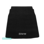 Килимок в багажник BMW 5-series (седан) (F10) 2010 → - текстиль Classic 7mm Black Sotra