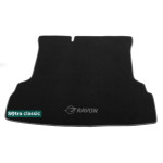 Килимок в багажник Daewoo Ravon R4 2015 → - текстиль Classic 7mm Black Sotra