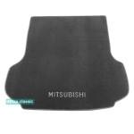 Килимок в багажник Mitsubishi Pajero Sport (mkIII) 2016 → - текстиль Classic 7mm Grey Sotra