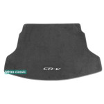 Коврик в багажник Honda CR-V (mkIV) 2012-2016 - текстиль Classic 7mm Grey Sotra