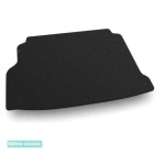 Коврик в багажник Peugeot 308 (хэтчбек)(mkII) 2013→ - текстиль Classic 7mm Black Sotra