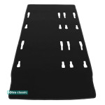 Двошарові килимки Citroen SpaceTourer / Peugeot Traveller (2-3 ряд + багажник) 2017 → - Classic 7mm Grey Sotra