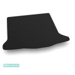 Килимок в багажник Renault Sandero Stepway (mkII) 2013 → - текстиль Classic 7mm Black Sotra